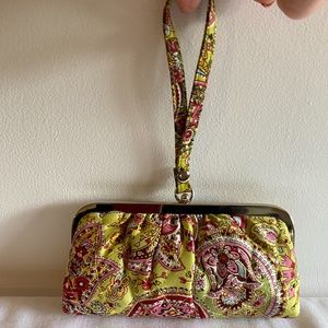 Vera Bradley Framed Wristlet